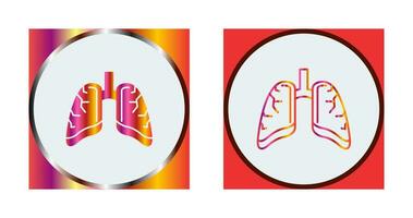 Lungs Vector Icon