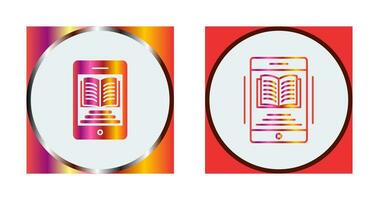 icono de vector de ebook