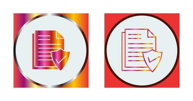 Valid Document Vector Icon