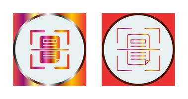 Scan Vector Icon