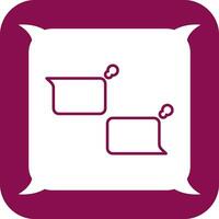 Unique Chatting Vector Icon