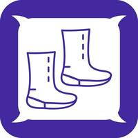 Unique Boots Vector Icon