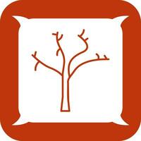 Tree with no Leaves Vector Icon