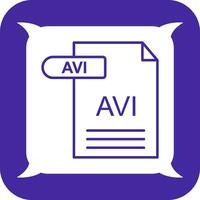 AVI Vector Icon