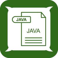 icono de vector de java