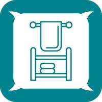 Towel Vector Icon