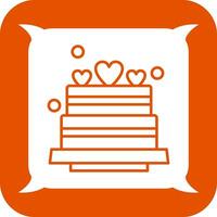 Wedding Cake Vector Icon