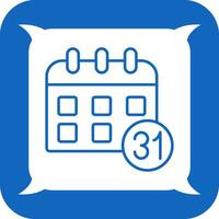 icono de vector de calendario