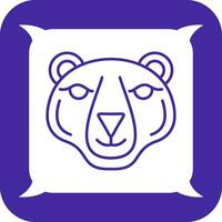 Polar Bear Vector Icon