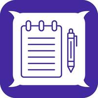 Notepad Vector Icon