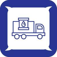 Fuel Truck Vector Icon