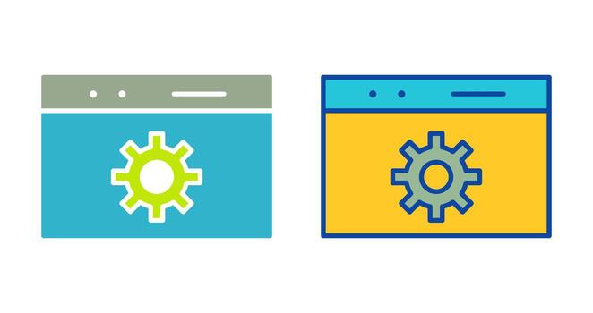 Unique Web Optimization Vector Icon