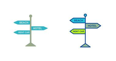 Signboard Vector Icon