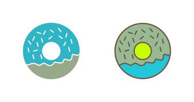 icono de vector de donut