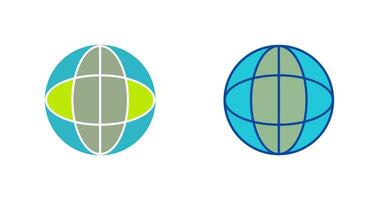 Unique Globe Vector Icon