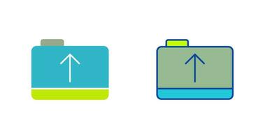 Unique Folder Vector Icon