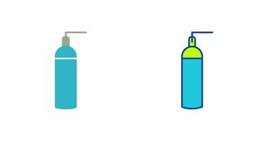 Unique Oxygen Tanks Vector Icon