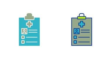 Medical Record Vector Icon