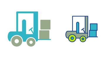 Forklifter Vector Icon