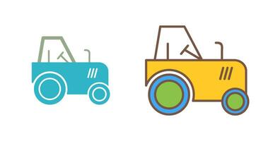 icono de vector de tractor