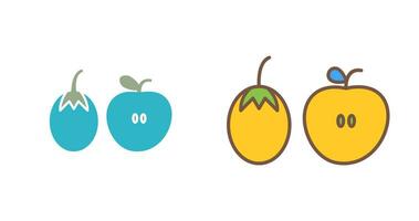 Fruits and VVegetables Vector Icon