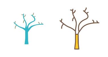 Tree with no Leaves Vector Icon