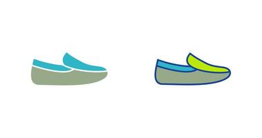 Men's Loafers Vector Icon