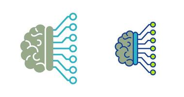 Machine Learning Vector Icon