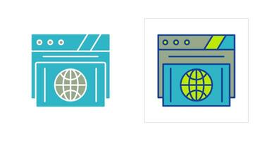 Browser Vector Icon