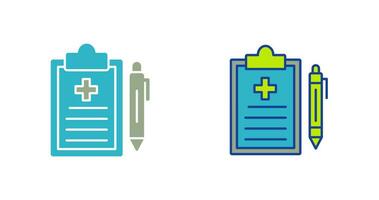 Medical Record Vector Icon