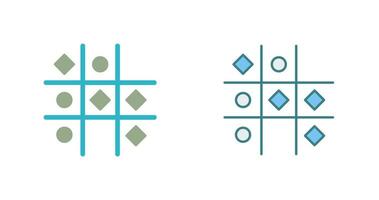 Tic Tac Toe Vector Icon