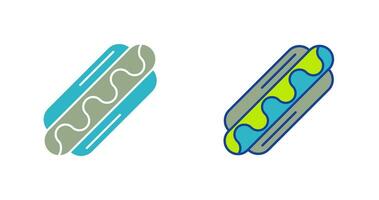 icono de vector de hotdog