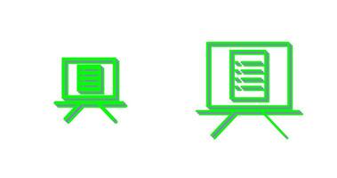 Unique Notice Board Vector Icon