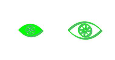 Unique Eye Vector Icon