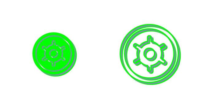 icono de vector de soporte técnico único