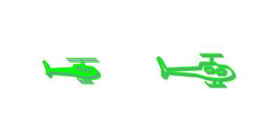 icono de vector de helicóptero