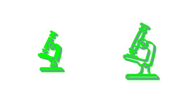 Microscope Vector Icon