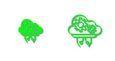 Cloud Computing Vector Icon
