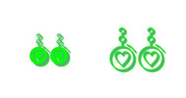 Earrings Vector Icon