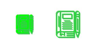 Diary Vector Icon