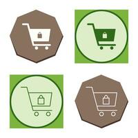 icono de vector de compras