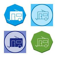 Trailer Vector Icon