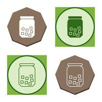 Sugar Bottle Vector Icon
