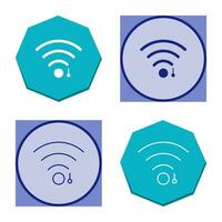 Unique WiFi Sign Vector Icon