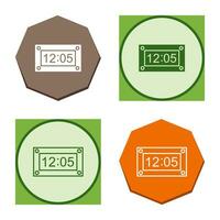 Unique Timer Vector Icon