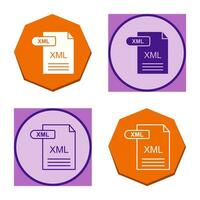 XML Vector Icon