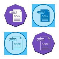 DOCX Vector Icon