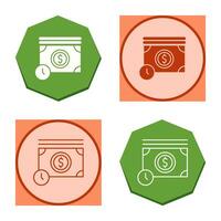 Time is Money Vector Icon