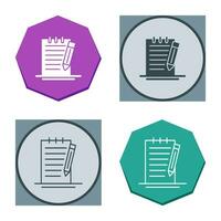 Check Up List Vector Icon