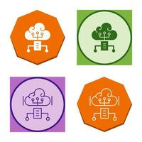 Cloud Computing Vector Icon